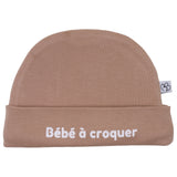 Bonnet Naissance “Bébé à croquer