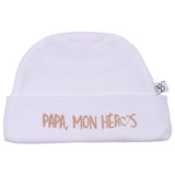 Bonnet Naissance “Papa mon héros