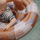 Bouée bébé Ocean World marron – babyfloat avec siège dès 6 mois LITTLE DUTCH