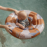 Bouée bébé Ocean World marron – babyfloat avec siège dès 6 mois LITTLE DUTCH