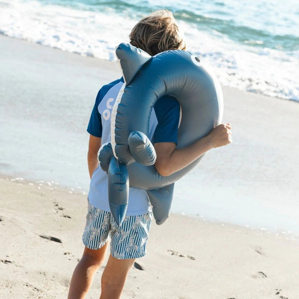 Bouée de natation enfant Baleine bleue – Ø 55 cm Swim Essentials