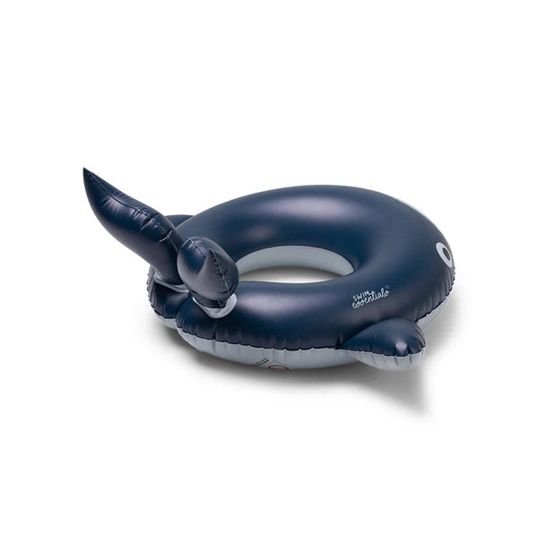 Bouée de natation enfant Baleine bleue – Ø 55 cm Swim Essentials