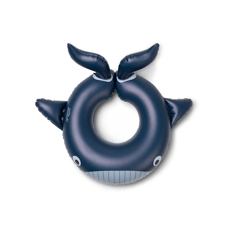 Bouée de natation enfant Baleine bleue – Ø 55 cm Swim Essentials