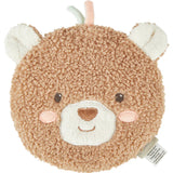 Coussin chauffant ours Bo avec sachet d’avoine amovible. Apporte douceur et réconfort aux bébés et enfants.