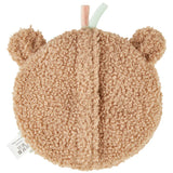 Coussin chauffant ours Bo avec sachet d’avoine amovible. Apporte douceur et réconfort aux bébés et enfants.