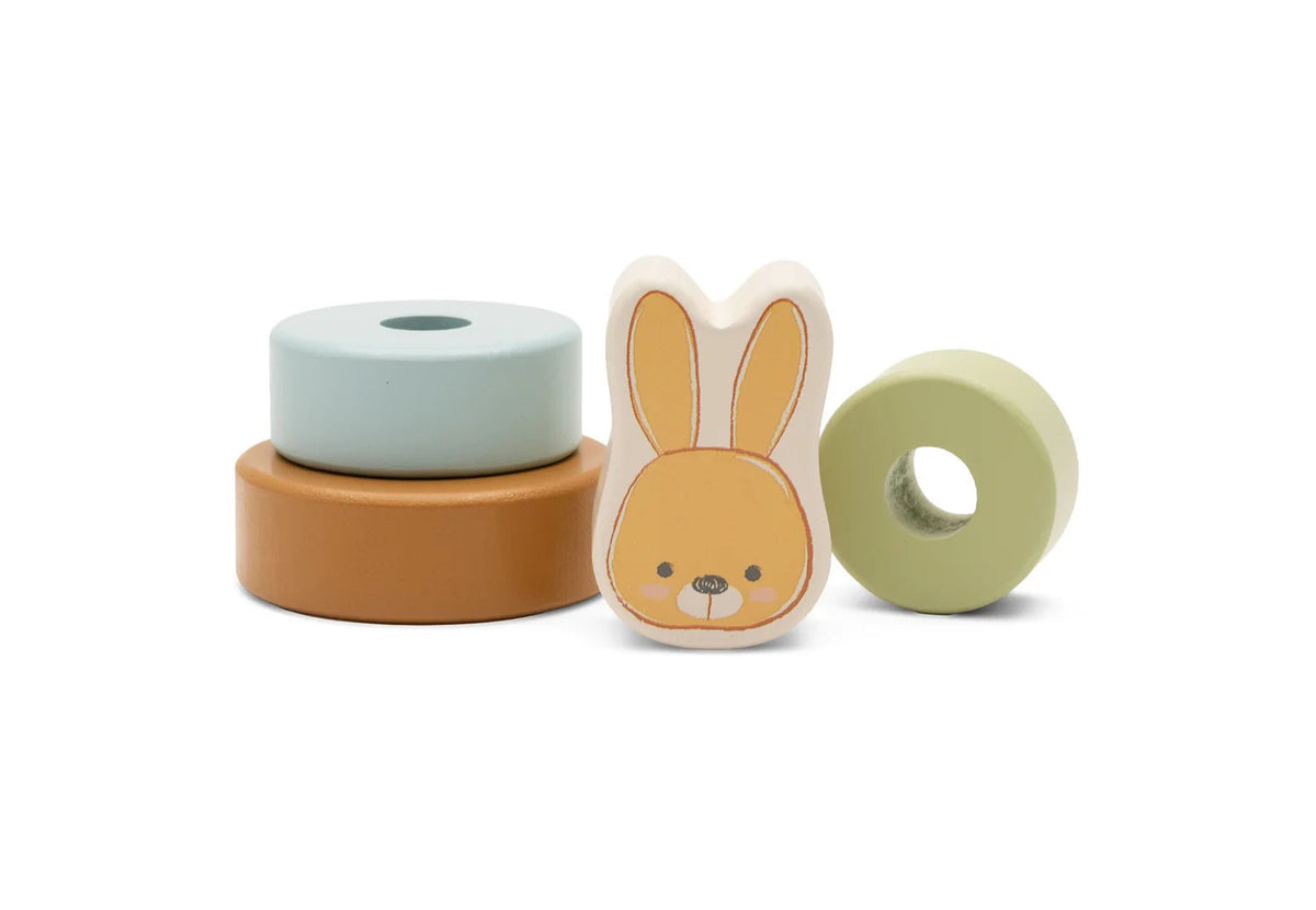 Boulier spirale & jeu à empiler en bois Jollies – Dès 12 mois JOLLEIN