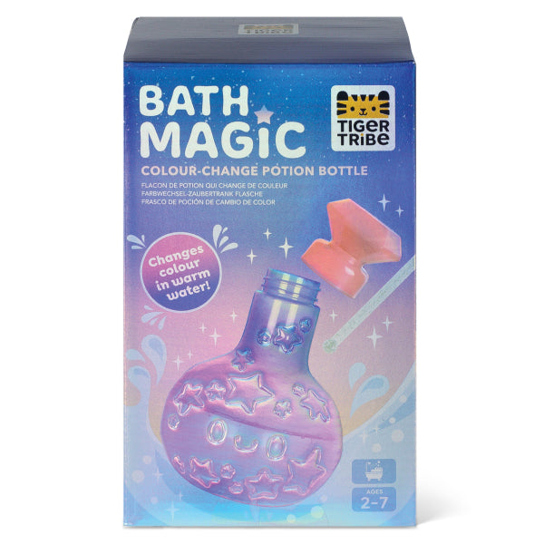 Bouteille de potion magique thermochromique – Violet à rose – Dès 2 ans TIGER TRIBE