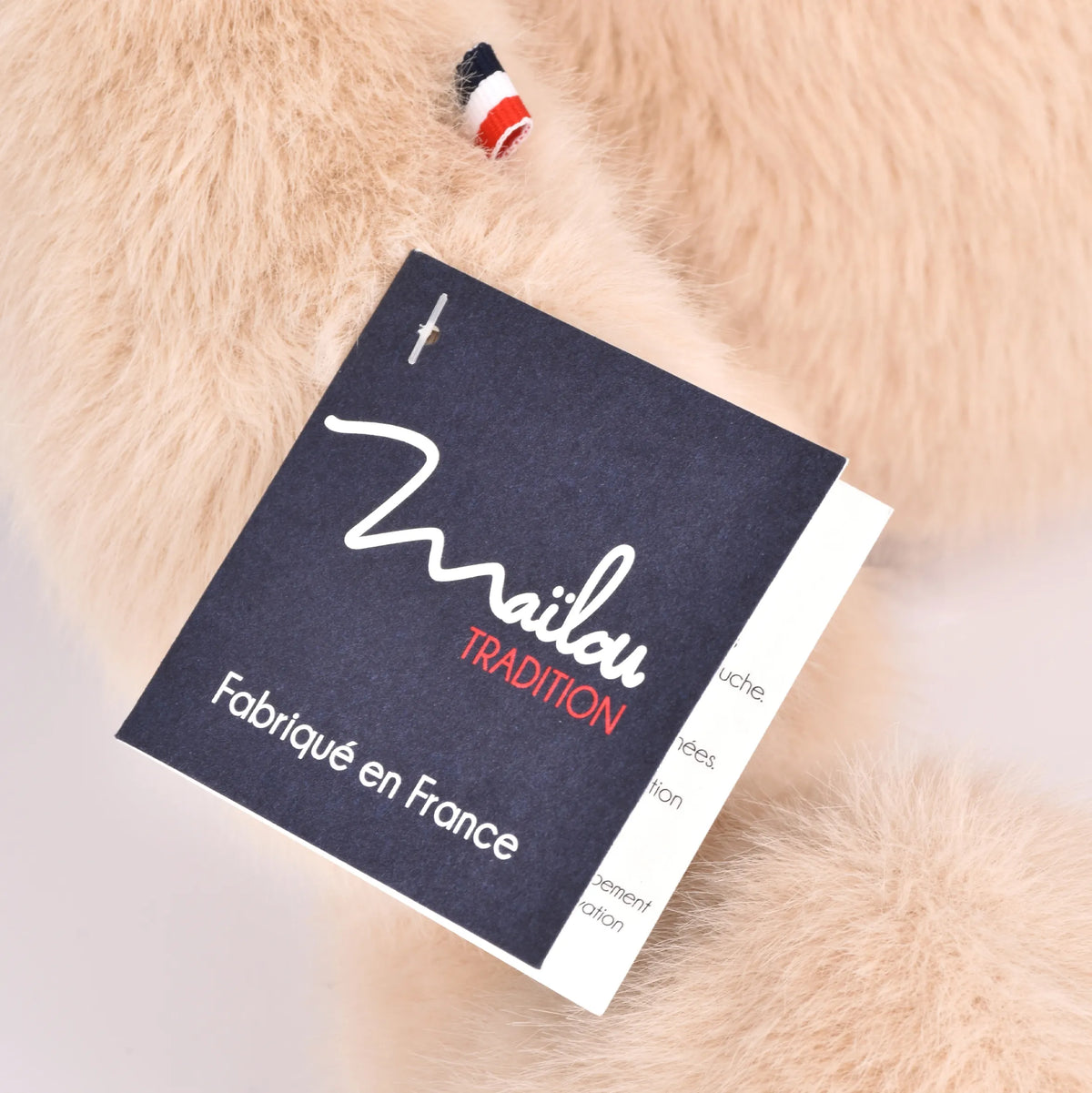 Peluche Chat Rose Méloé 37 ou 56 cm – Peluche artisanale made in France Maïlou