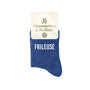 Chaussettes à paillettes « Frileuse » – Bleu SAVONNERIE DE L'ILOT