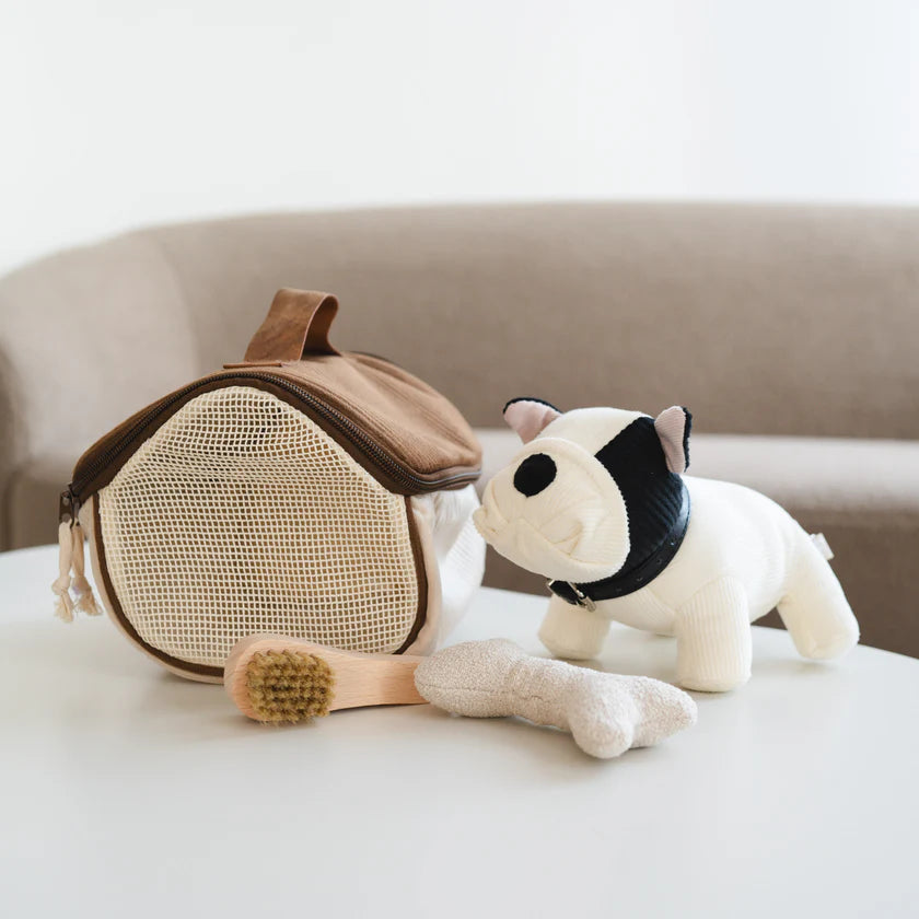Ensemble Chiot Frenchie – Jouet interactif et éducatif pour enfant