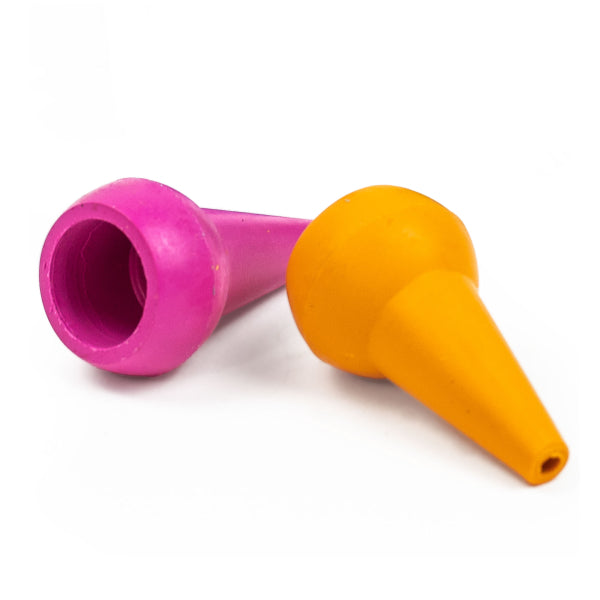 Crayons empilables Candy Colours : 8 crayons faciles à tenir pour enfants dès 2 ans. Idéal pour premiers coloriages et développement motricité fine.