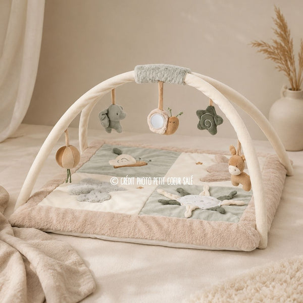 Tapis d’éveil LouLou avec arches – 80 x 80 cm – Nattou NATTOU