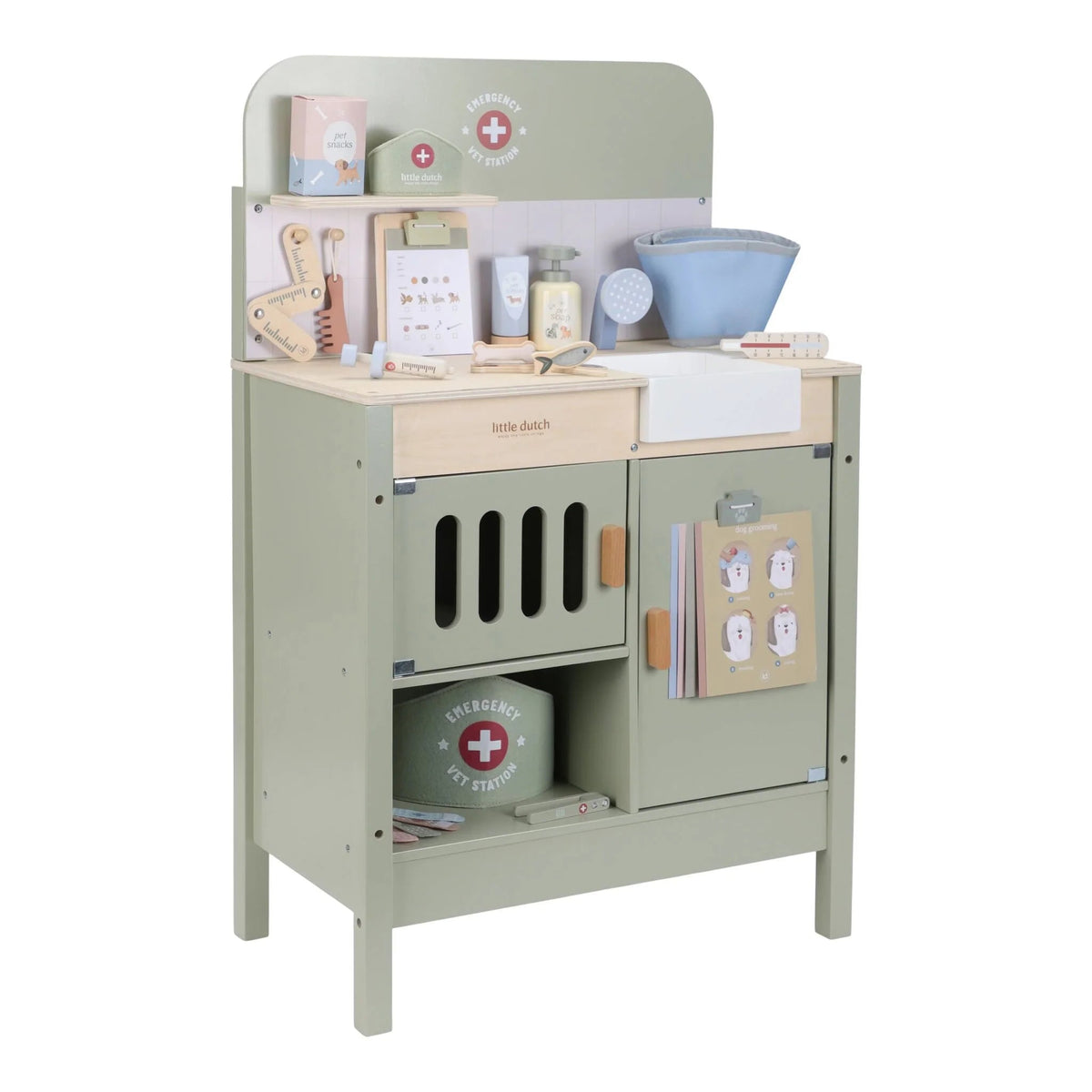 Cabinet de vétérinaire en bois FSC LITTLE DUTCH