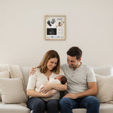 Cadre maternité – Souvenirs de naissance & empreintes de bébé petit artichaud