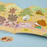 Cahier de Stickers et Décors La Forêt – Janod 🐻🌲 JANOD