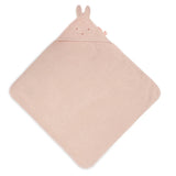 Cape de bain bébé Miffy rose en éponge 75 x 75 cm - Jollein JOLLEIN