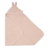 Cape de bain bébé Miffy rose en éponge 75 x 75 cm - Jollein JOLLEIN