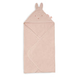 Cape de bain bébé Miffy rose en éponge 75 x 75 cm - Jollein JOLLEIN