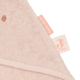 Cape de bain bébé Miffy rose en éponge 75 x 75 cm - Jollein JOLLEIN