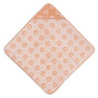 Cape de bain bébé Jacquard blush 75 x 75 cm - Jollein JOLLEIN