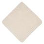 La cape de bain bébé Sand en éponge 100 % coton enveloppe bébé de douceur après le bain grâce à sa matière absorbante, sa capuche à petites oreilles et son format généreux. Cape de bain bébé en éponge Sand : une sortie de bain 100 % coton douce, absorbante et confortable avec capuche pour garder bébé bien au chaud.