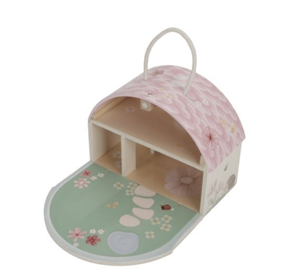 Maison de poupée en bois FSC - Fairy Garden - Petit coeur salé