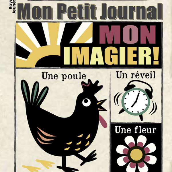 CRINKLY IMAGIER NOIR ET BLANC – Livre Tissu Sensoriel pour Bébé