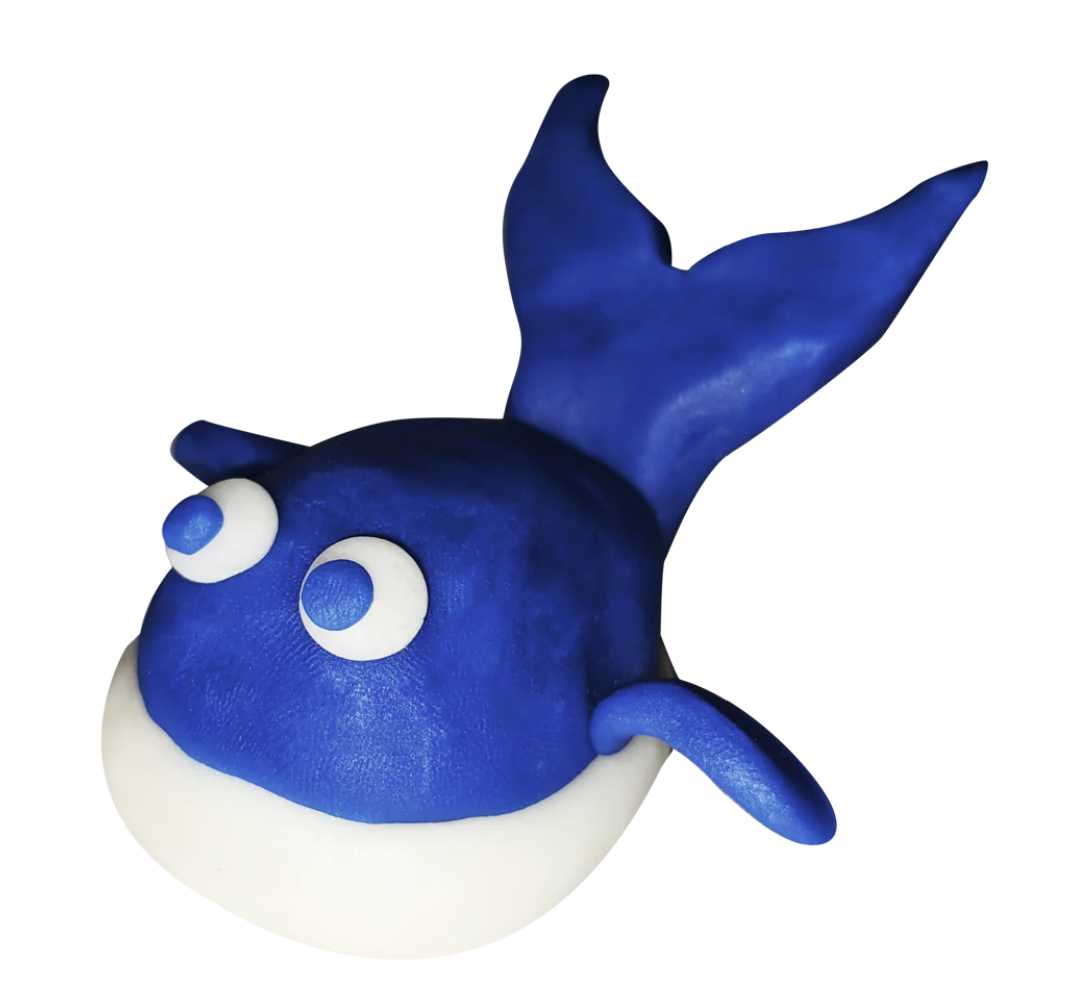 Kit à fabriquer Mes animaux à protéger en Pâte à Modeler / Abeille, Baleine, Tortue patacreer