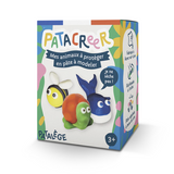Kit à fabriquer Mes animaux à protéger en Pâte à Modeler / Abeille, Baleine, Tortue patacreer