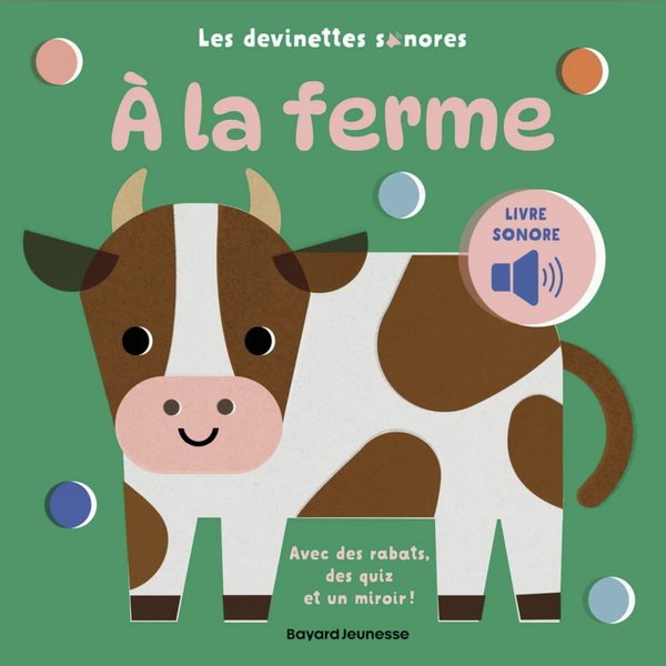 Devinettes sonores à la ferme – Livre interactif pour enfants dès 2 ans