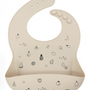 Bavoir silicone fruits - Beige