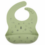 Bavoir silicone fruits - Olive