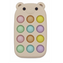 Jouet pop-it Silicone ours beige GMLB