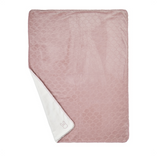 Couverture bébé Lapidou ultra douce en polyester. Parfaite pour envelopper, réchauffer et câliner bébé. Réversible, lavable à 30°C et idéale à la maison comme en déplacement.