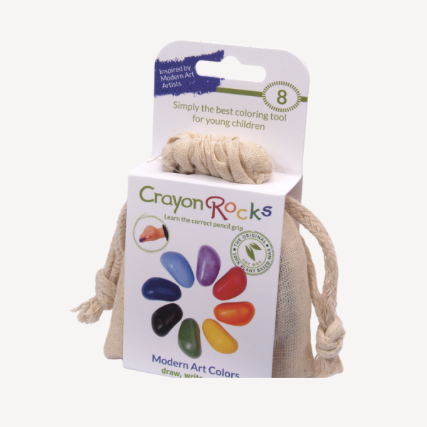 CRAYONS DE CIRE couleurs 1 sac de coton (dès 3 ans)