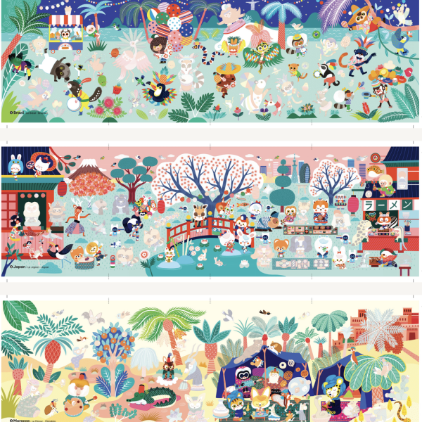 Sticker Box Around the World – Activité stickers pour enfants