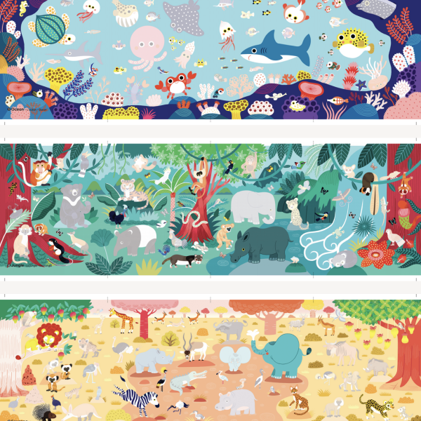 Sticker Box Wild Animals – Activité stickers enfants | Petit Cœur Salé ...