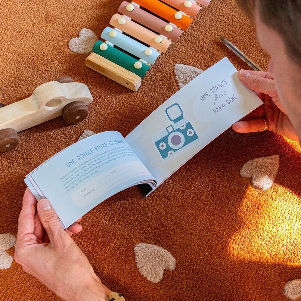 Carnet de Bons chéquier Jeune Papa OPARI