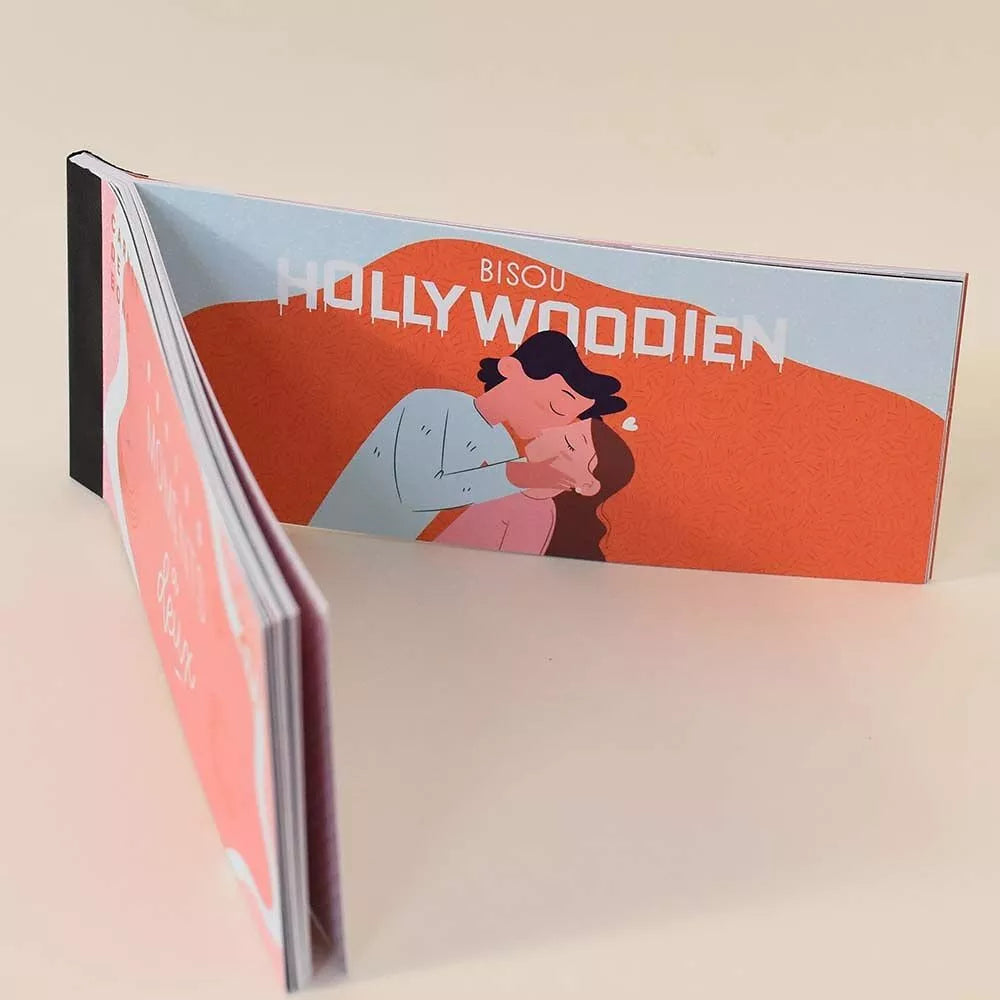 Carnet de Bons Chéquier Romantique Petits Moments à Deux OPARI