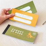 Carnet de Bons chéquier Personnalisable OPARI