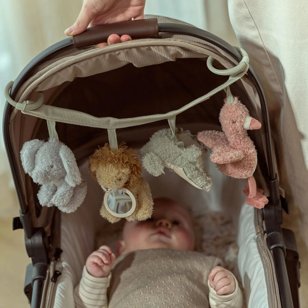 Chaîne d’activités pour poussette Safari Friends – jouet d’éveil bébé