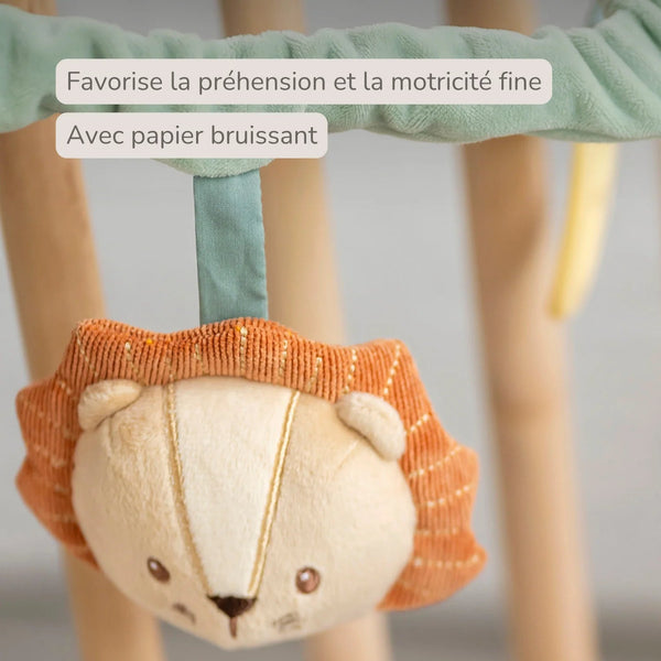 Chaîne de poussette Léon le Lion 17 cm – Nattou 🦁 NATTOU