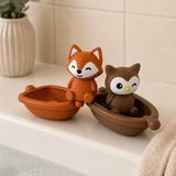 Jouets de bain bébé silicone – 3 bateaux et animaux à assembler GMLB