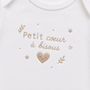 Bodie bébé 9 mois petit coeur à bisous GMLB