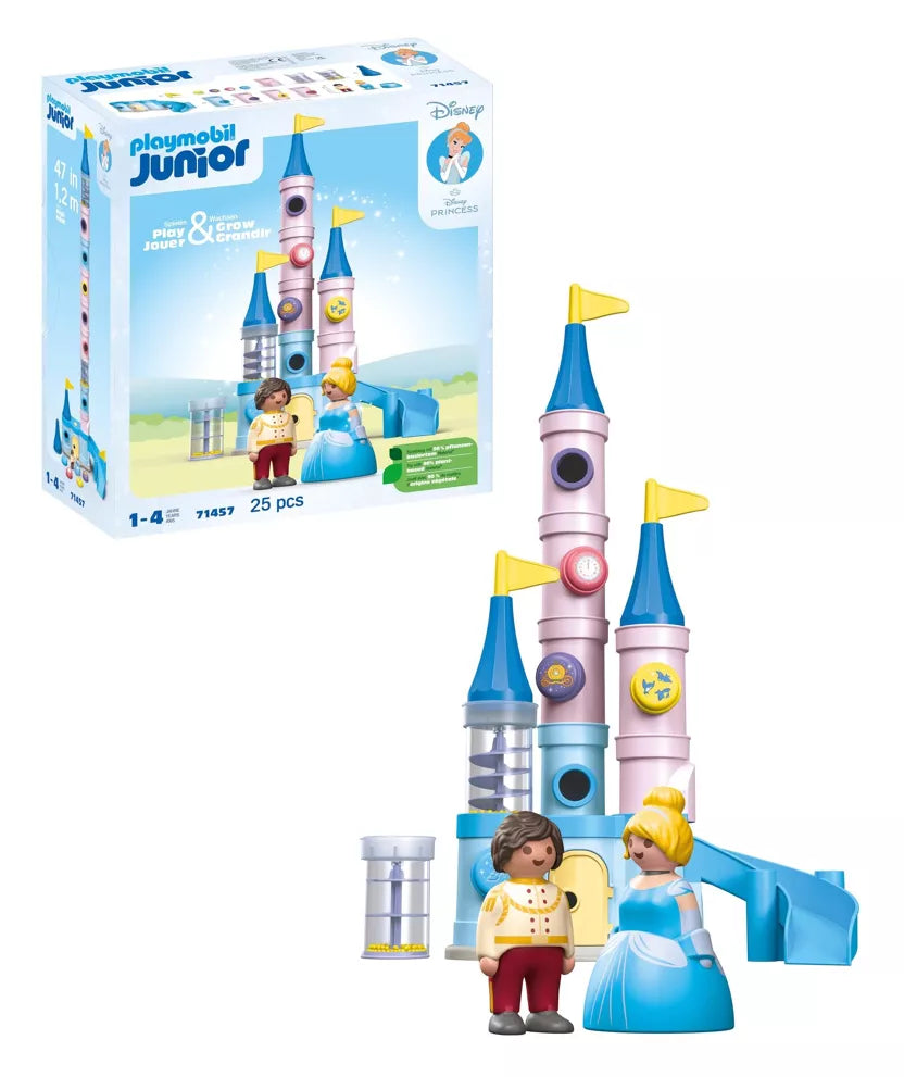 Château Cendrillon Playmobil Junior – jouet construction bébé dès 1 an