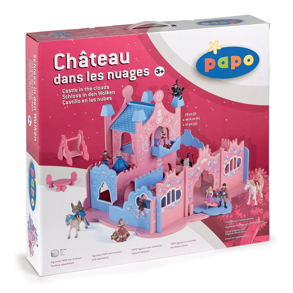 Château en bois enfant – jouet d’imagination château princesse