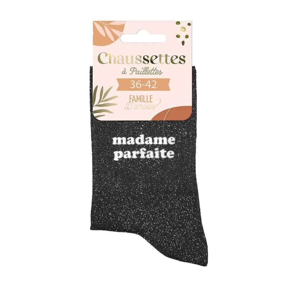Chaussettes à paillettes « Madame Parfaite » SAVONNERIE DE L'ILOT