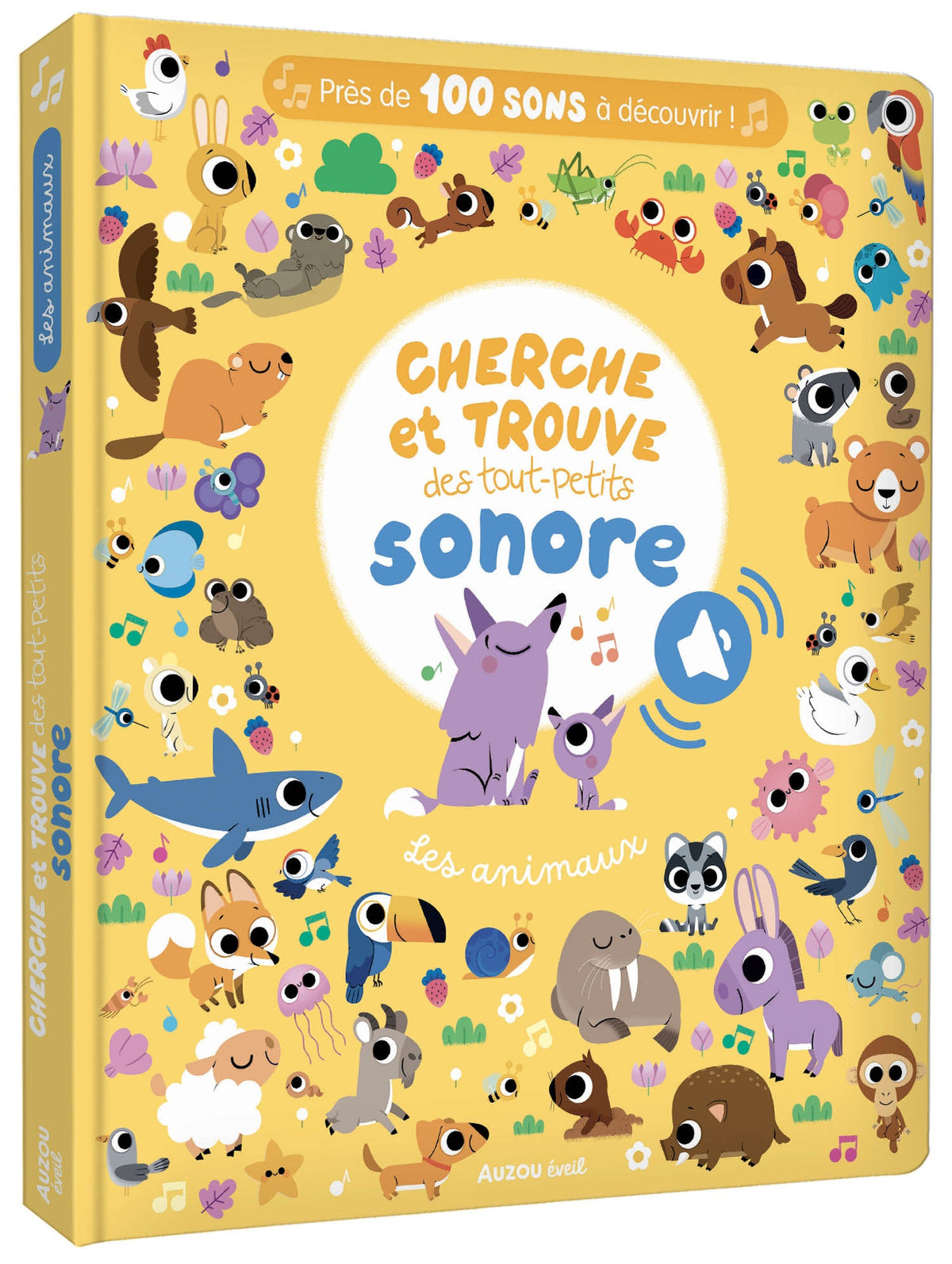 Cherche et trouve des tout-petits sonore - Les animaux AUZOU