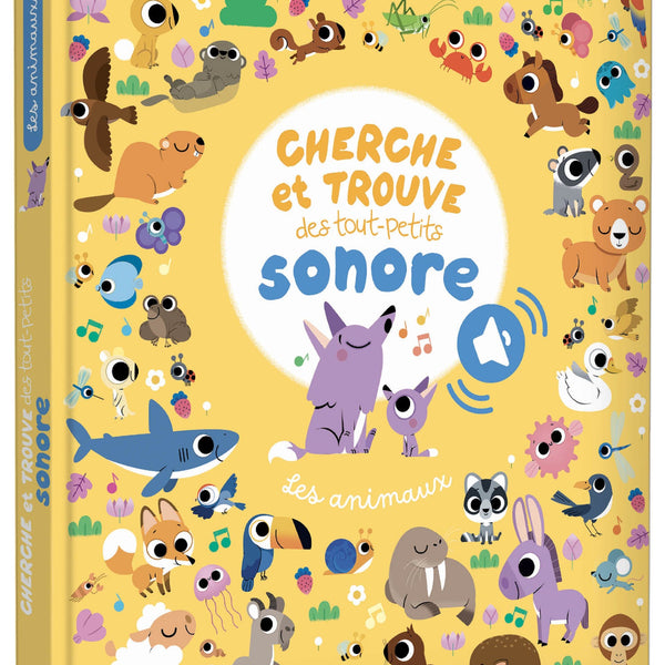Cherche et trouve des tout-petits sonore - Les animaux AUZOU