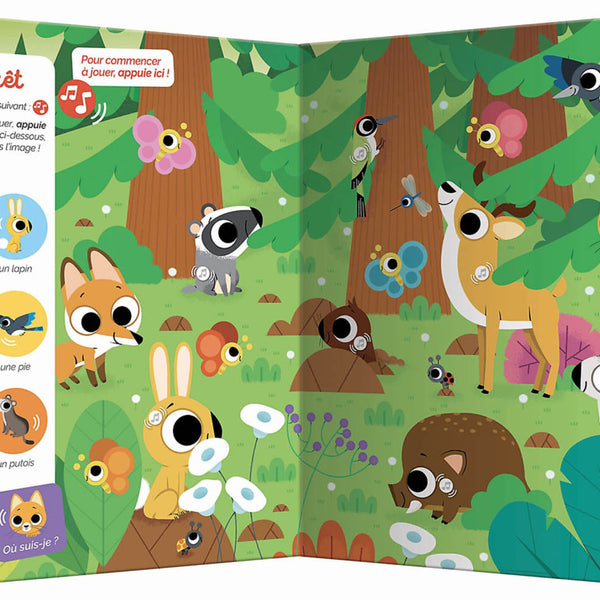 Cherche et trouve des tout-petits sonore - Les animaux AUZOU
